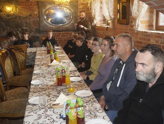 Zakończenie zajęć warsztatów wędkarsko-przyrodniczych organizowanych przez Darłowskie Towarzystwo Turystyczno-Wędkarskie
