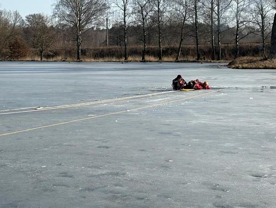 Sławno: Strażacy ratowali tonącego!